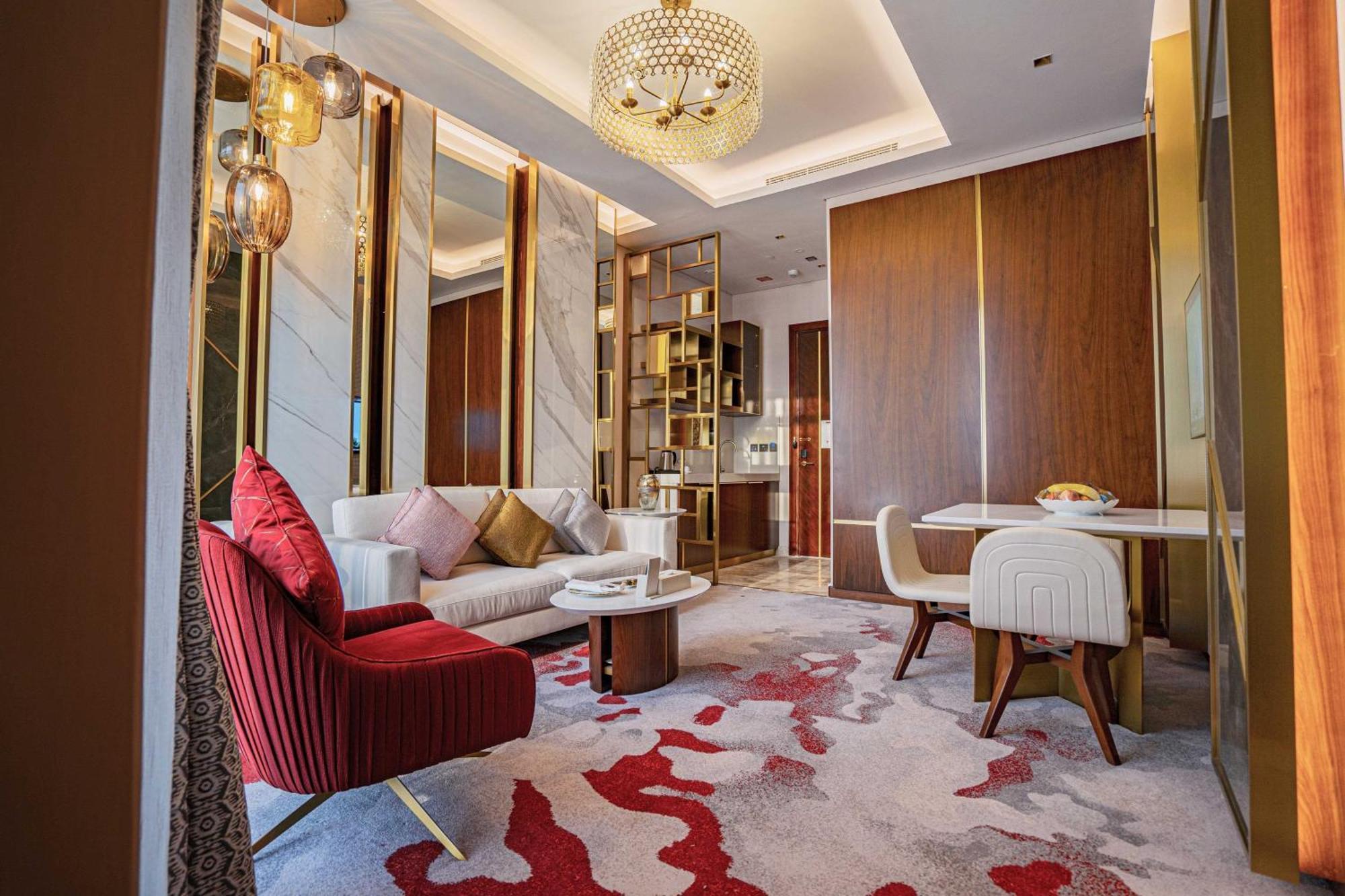 Velero Hotel Doha Lusail Екстериор снимка A suite at the hotel
