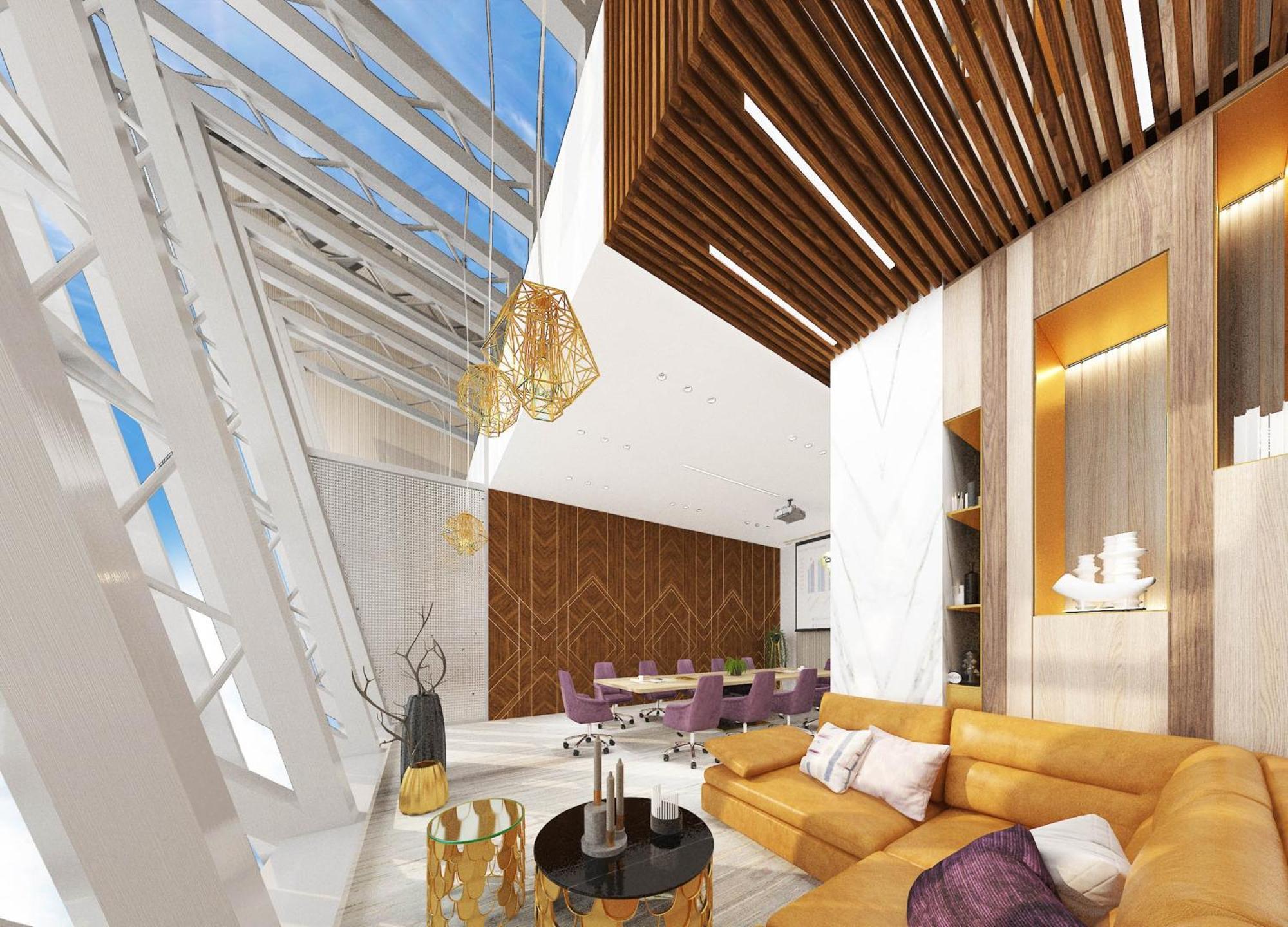 Velero Hotel Doha Lusail Екстериор снимка Interior of the Sky Loft